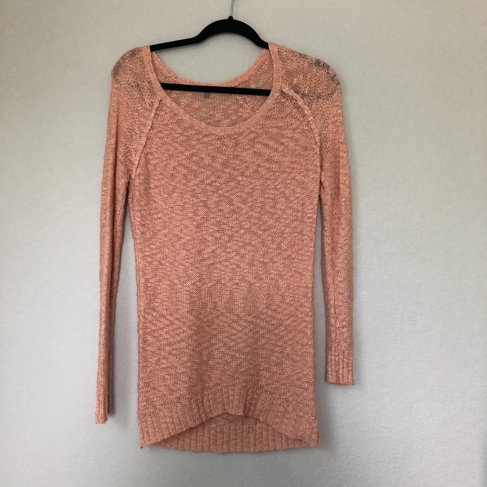 Charlotte Russe Women’s Sweater Size S Salmon